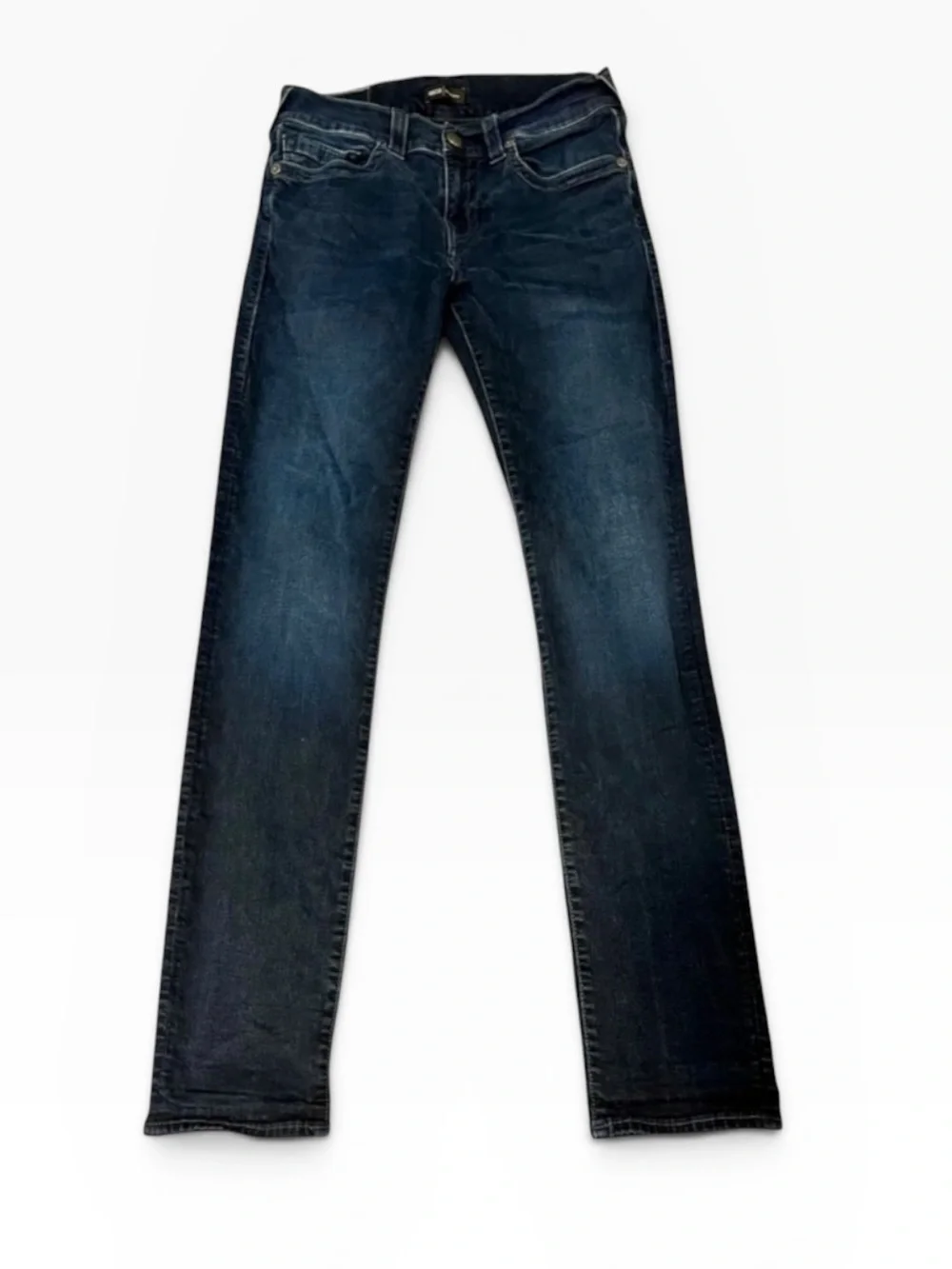 True Religion Rocco No Flap Skinny Jeans Men’s Waist 31 Dark Wash Stretch